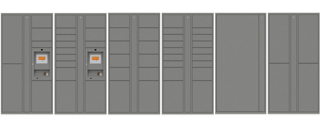 Parcel Pending lockers come in several configurations