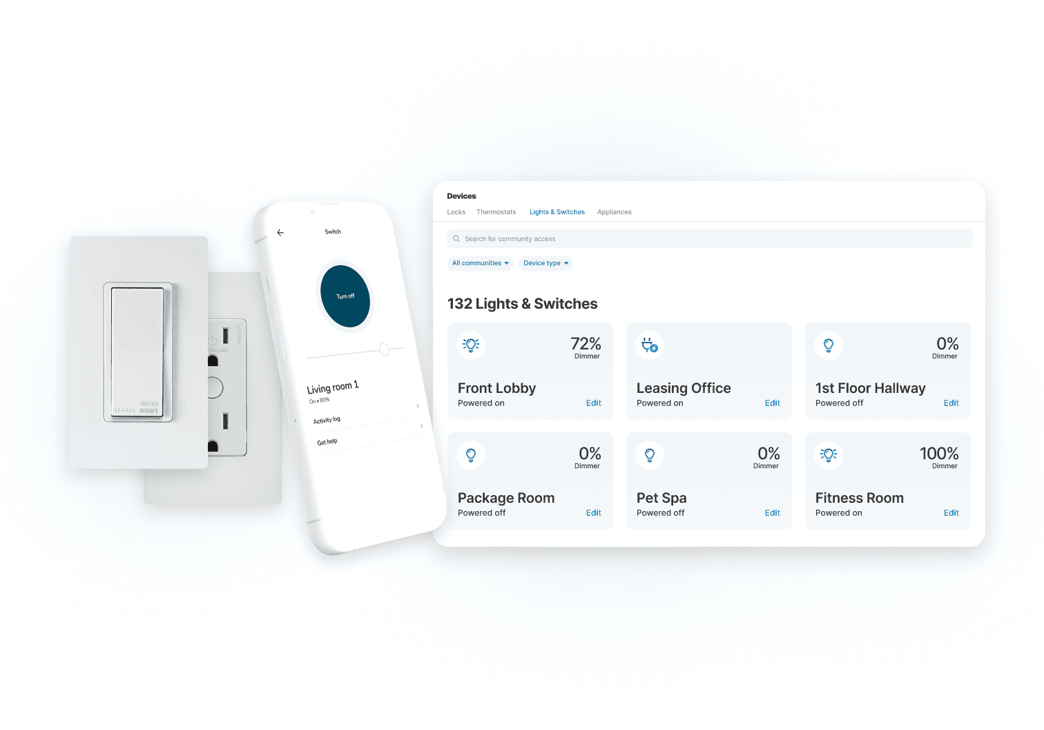 Increase sustainability and improve experience with smart lighting for apartments.