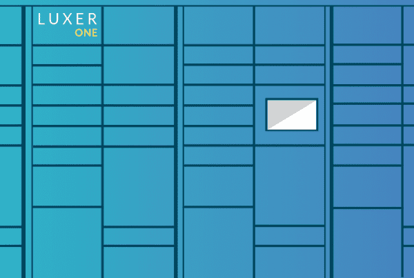 LUXER One - homebase - smart package locker