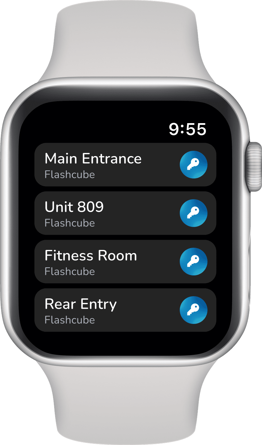 Use a smartwatch instead of a master key to maximize security.