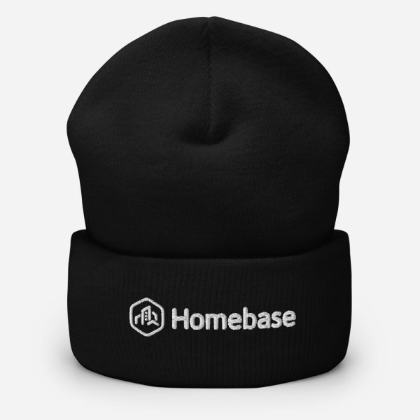 Unisex Cuffed Beanie - Black - Image 8