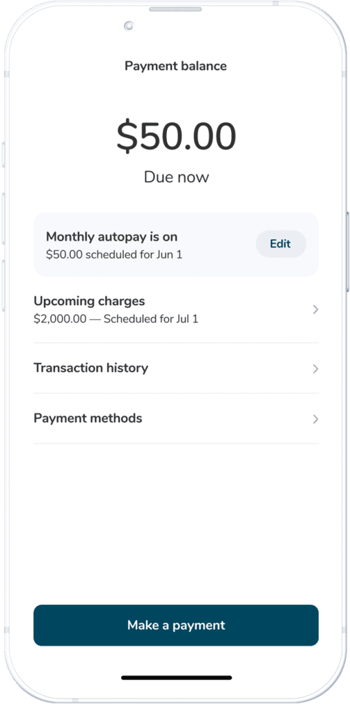 Homebase Pay Smart apartment rent payments