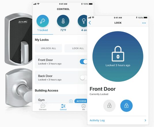 Homebase smart locks